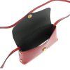 Kožená crossbody kabelka Florence 72 červená