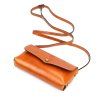 Kožená crossbody kabelka Florence 72 camel