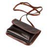 Crossbody kabelka Florence 71 tmavě hnědá