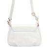 Kožená crossbody kabelka Luka 26-109 bílá