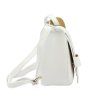 Kožená crossbody kabelka Luka 25-049 DL bílá