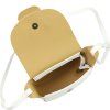 Kožená crossbody kabelka Luka 25-049 DL bílá