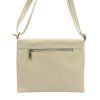 Kožená crossbody kabelka 26-087 DL béžová
