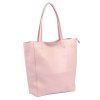 Kožená shopper bag kabelka Luka 26-084 pudrová