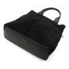 Kožená shopper bag kabelka Luka 26-066 černá