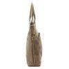Kožená shopper bag kabelka Luka 26-066 béžová