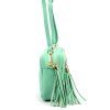 Kožená crossbody kabelka Luka 20-030 GL mátová
