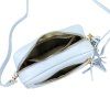 Kožená crossbody kabelka Luka 20-030 GL světle modrá