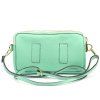 Kožená crossbody kabelka Luka 26-088 DL mátová
