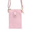 Kožená crossbody kabelka Luka 20-070 růžová