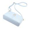 Kožená crossbody kabelka Luka 24-066 světle modrá