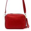 Kožená crossbody kabelka Luka 20-030 GL červená