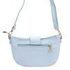 kožená crossbody kabelka Luka 26-102 DL světle modrá