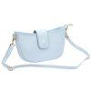 kožená crossbody kabelka Luka 26-102 DL světle modrá