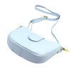 kožená crossbody kabelka Luka 26-102 DL světle modrá
