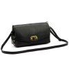 Kožená crossbody kabelka Luka 26–121 černá
