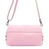 Kožená crossbody kabelka Luka 26–121 růžová