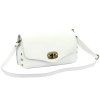 Kožená crossbody kabelka Luka 26–121 bílá