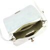 Kožená crossbody kabelka Luka 26–121 bílá
