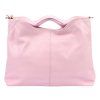 Kožená shopper bag kabelka Luka 26–107 růžová