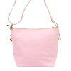 Kožená crossbody kabelka Luka 26-110 růžová