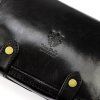 Kožená crossbody kabelka Florence 58 černá