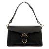 Kožená crossbody kabelka Luka 26–126 černá