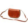 Kožená crossbody kabelka Florencie 5514 camel