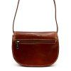 Kožená crossbody kabelka Florencie 5514 hnědá