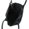 Kožená shopper bag kabelka Luka 26-036 černá