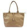 Kožená shopper bag kabelka Luka 25-007 taupe