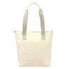 Kožená shopper bag kabelka 26-130 DL krémová
