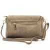 Kožená crossbody kabelka Luka 26-057 béžová