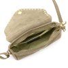 Kožená crossbody kabelka Luka 26-057 béžová