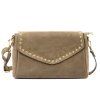 Kožená crossbody kabelka Luka 26-057 béžová