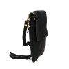 Kožená crossbody kabelka Luka 24-090 černá