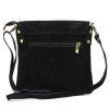 Kožená crossbody kabelka Luka 24-090 černá