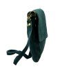 Kožená crossbody kabelka Luka 24-090 zelená