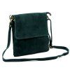 Kožená crossbody kabelka Luka 24-090 zelená