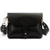 Kožená crossbody kabelka Luka 24-076 L černá