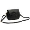 Kožená crossbody kabelka Luka 24-099 DL černá