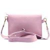 Kožená crossbody kabelka Luka 24-076 L šedá