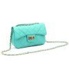 Crossbody kabelka Luka 20-042 tyrkysová