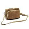 Kožená crossbody kabelka Luka 20-010-2 béžová