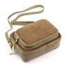 Kožená crossbody kabelka Luka 20-010-2 béžová