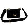 Kožená crossbody kabelka Luka 24-077 černá