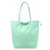 Kožená shopper bag kabelka Luka 26-084 mátová