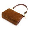 Kožená crossbody kabelka Luka 24-098 camel