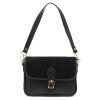 Kožená crossbody kabelka Luka 25-036-2 černá