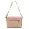 Kožená crossbody kabelka Luka 25-036-2 růžová